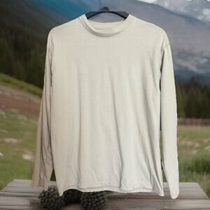 Exofficio Mens Insect Shield Shirt Long Sleeve - Size Large EUC - Tan